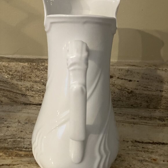 I. Godinger & Co. Porcelain Ivory 5” Pitcher - Picture 4 of 5